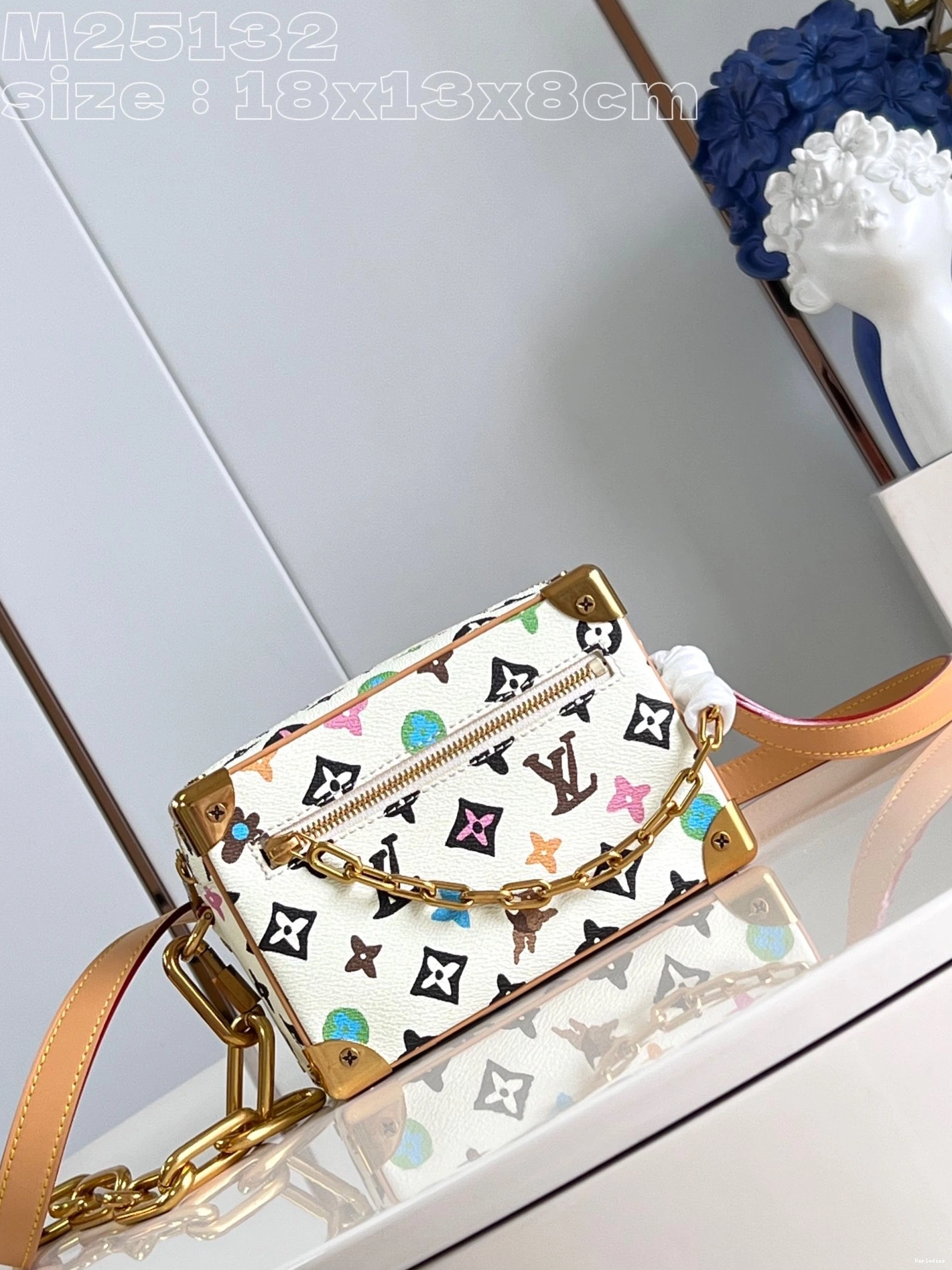 Repzbay SOFT LOUIS VUITTON TRUNK-18.5*13*8cm MINI 0722